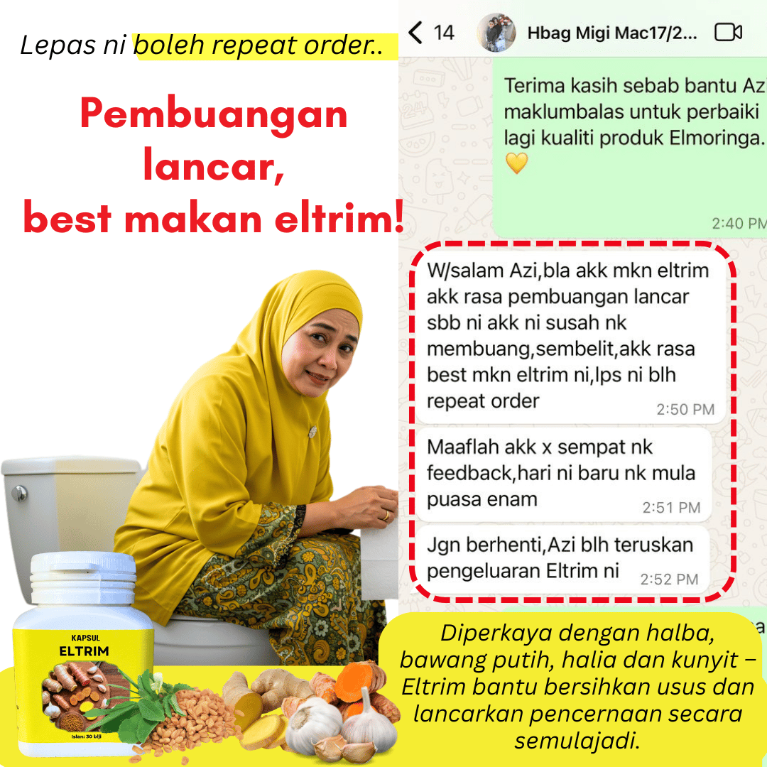 Puan Maryani WhatsApp testimonial